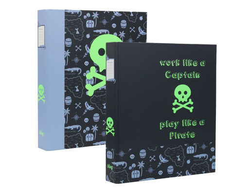 Picture of PIRATES A4 2 RING FILE 25MM